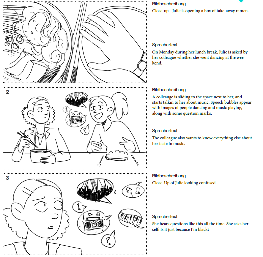Storyboard sample